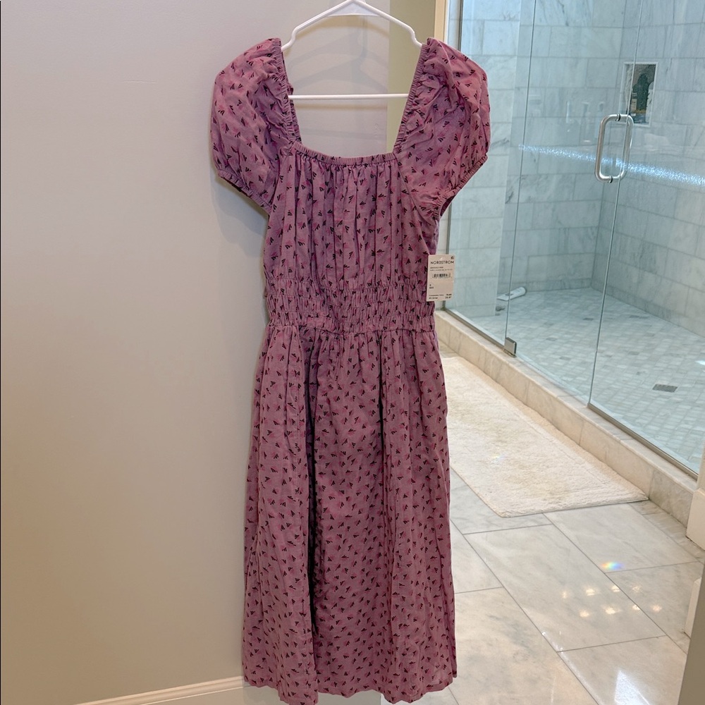 Melrose and Market Lavender Floral Dress